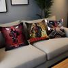 Action Movie D-Deadpools Stitch Lucky Dragon Pillow Cover Sofa Cushion Cover Home Room Decoration Children Gift