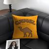 CCamel Brand Cushion Cover Natural Linen Organic Fabric DoubleSided Printing Sofa Home Decor Gift Pillow Case