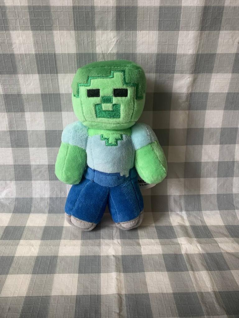 Minecraft Plush Toy Set of 3 Creeper/Oceancat/Zombie (2014 MOJANG)