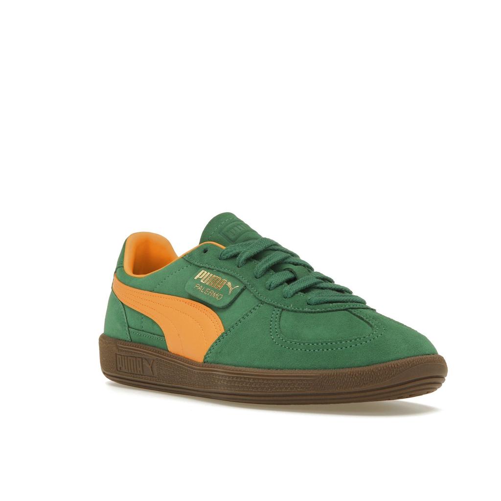 PUMA Palermo Unisex Vine Clementine Green Low Top Lifestyle Sneakers 396463-05