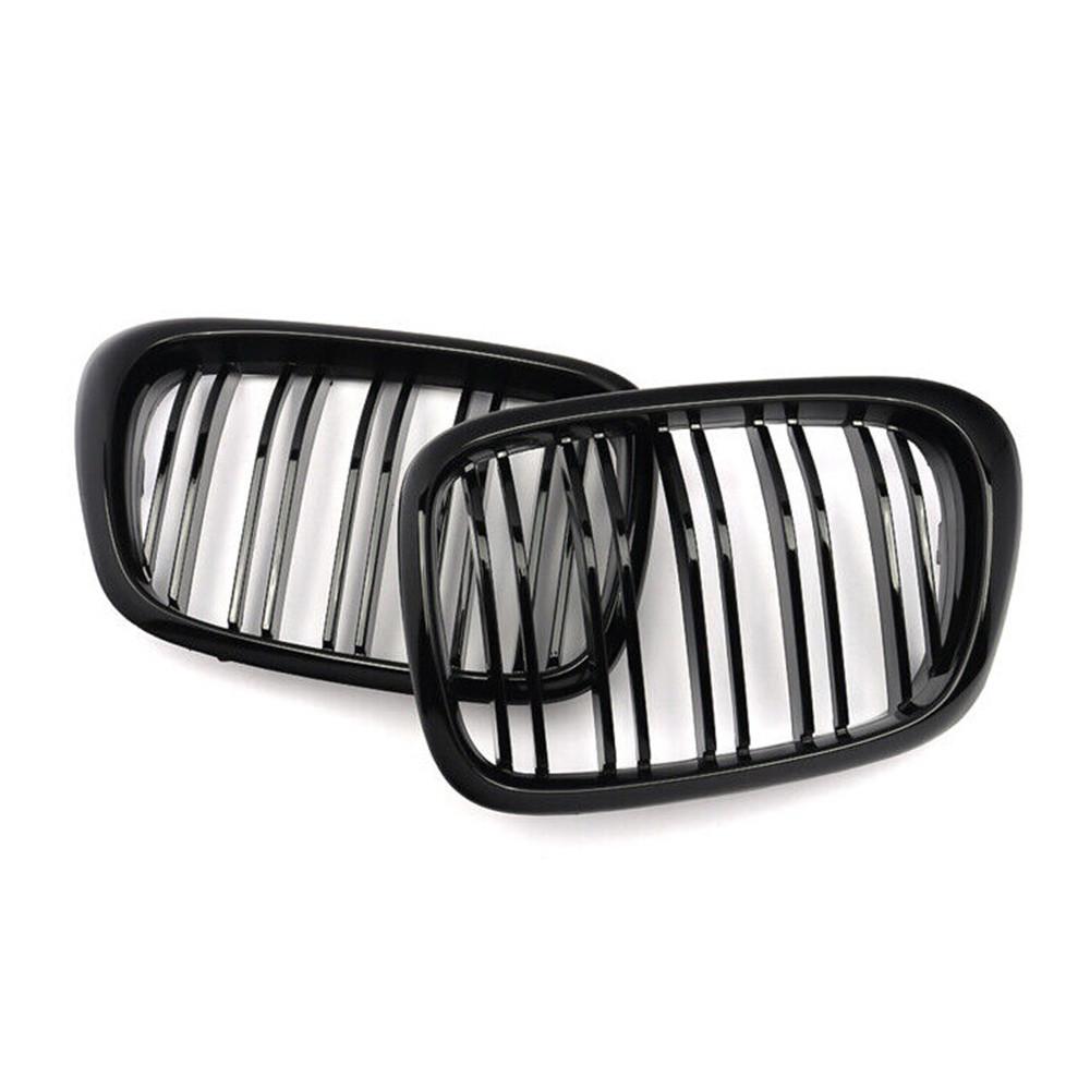 For BMW 5 Series E39 1999 2000 2001 2002 2003 Front Hood Kidney Bumper Racing Grille Mesh Grill Car Replacement Accessories