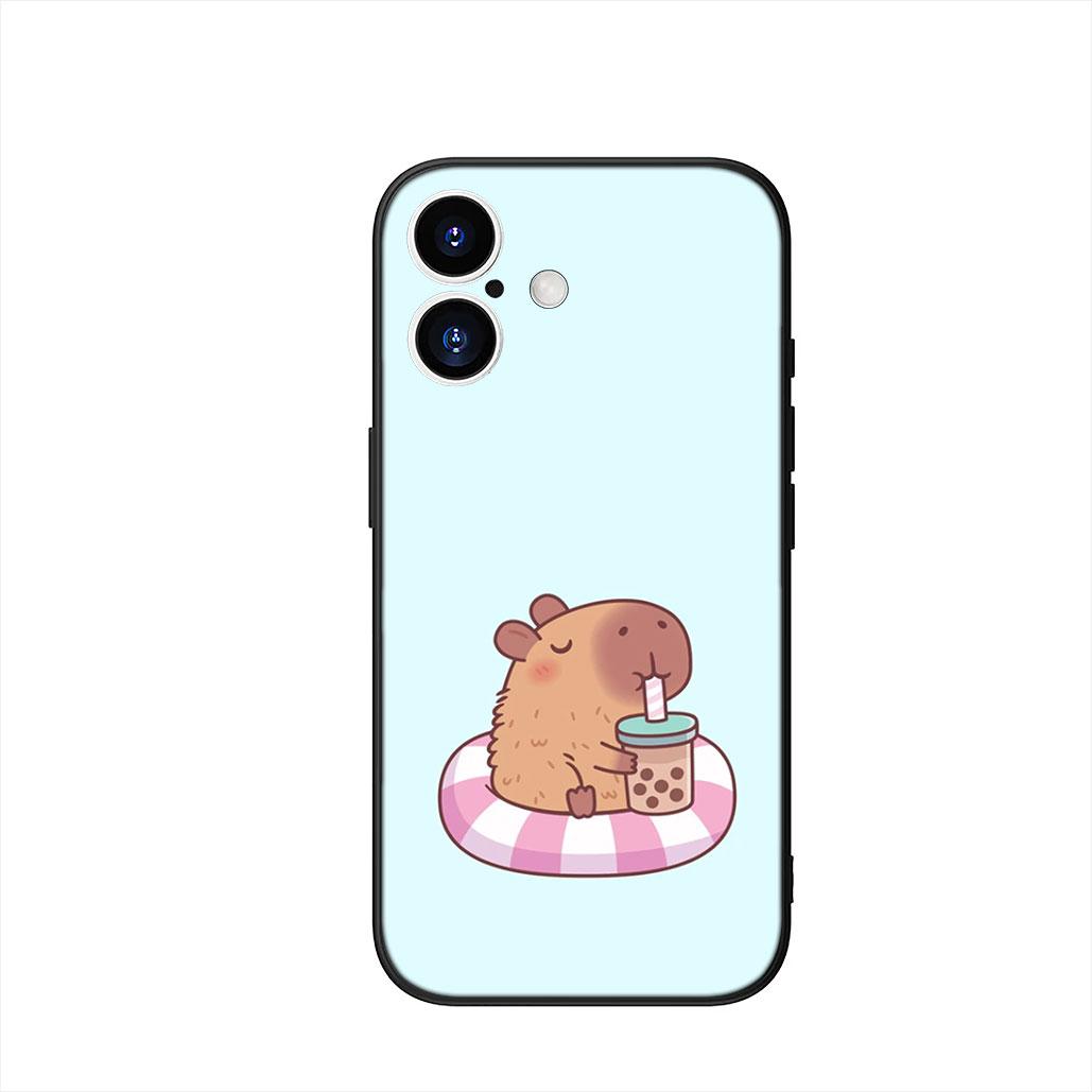 

Capybaras Cover Phone Case for Xiaomi Redmi Note 14 12 13 ProPlus A3 Pro Plus 12C 13C 14C 5G Redmi Note 12 Pro 5G
