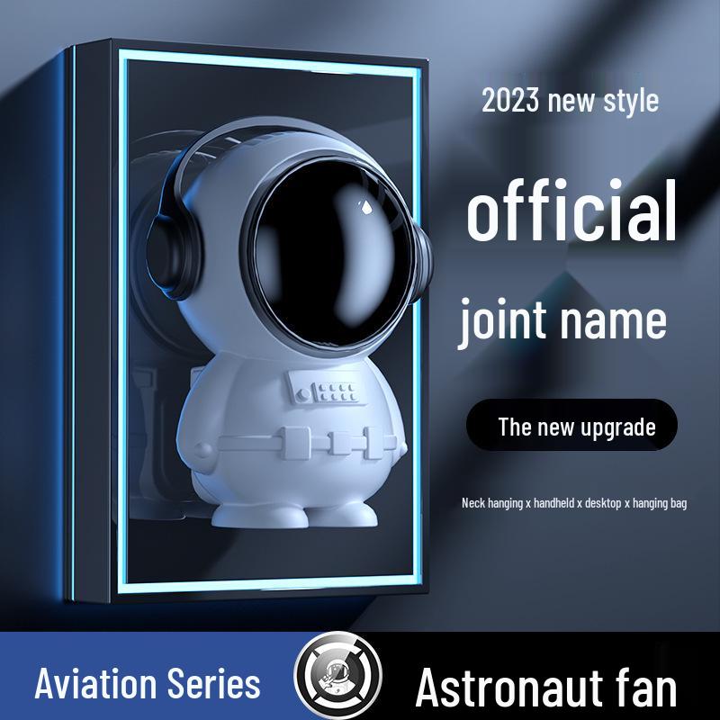 Astronaut Portable USB Mini Neck Fan 8x7x10.5 cm