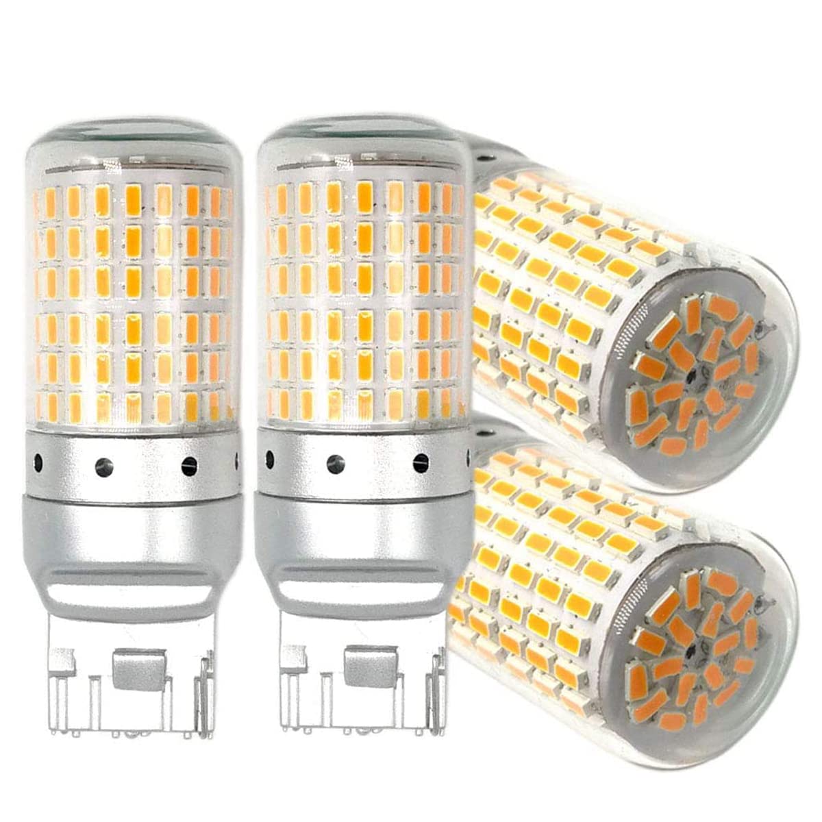 Autart T20 Single LED Turn Signal Amber Orange Yellow Built-in
