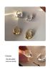 Irregular Niche Design 925 Silver Ear Hoops - Trendy Earrings for a Chic, Fashionable Look