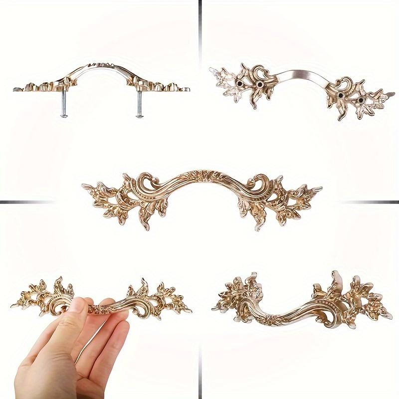 5pcs Antique Dresser Knobs, Farmhouse Kitchen Cabinet Pulls, Vintage Drawer Pulls And Knobs, Pulls For Cabinets, Dressers, Drawers, 2.5 Inch
