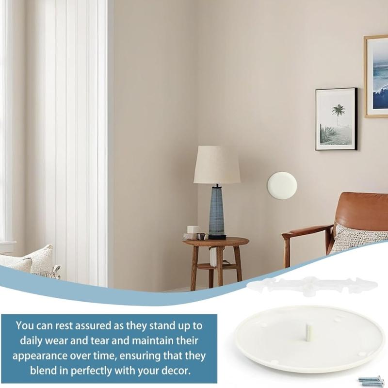 Easyly Installation Concealed Cover Plate Ceiling Cover Plate for 3.5 To 5 Inch Electrical Boxes