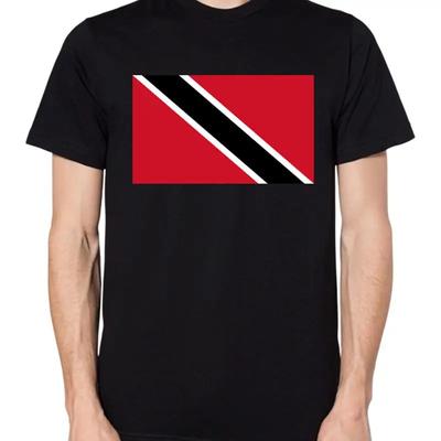 Trinidad und Tobago Flagge T-Shirt Unisex Damen Oberteil