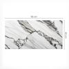 Desk Pad for Graphic Designers and Designers Marble Veins 90x45 Cm