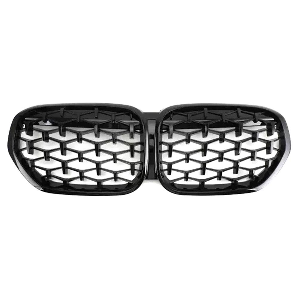 BMW X1 F48 (2020-2022) Starry Sky Grille - Full Bright Black Style