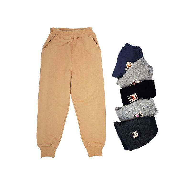 Boys and Girls Terry Spring and Autumn Pure Cotton Baby Pants