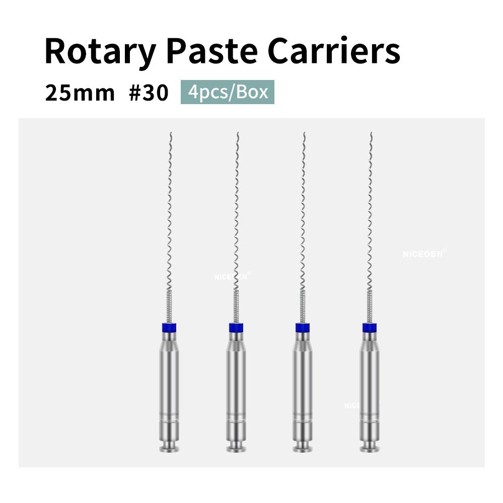 NICEDEN Dental Endodontic Drill Gates Glidden Peeso Reamers Rotary Paste Carriers 32mm/25mm Engine Use Stainless Steel Endo Files