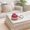 Heart-shaped Fidget 3D Printed LOVE Heart Clicker Keychain, Stress Relief Push Button Compact Vent Keychain Toy, Portable Desk Gadget, Cute