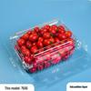 Clear Plastic Disposable Fruit Box with Lid for Strawberries