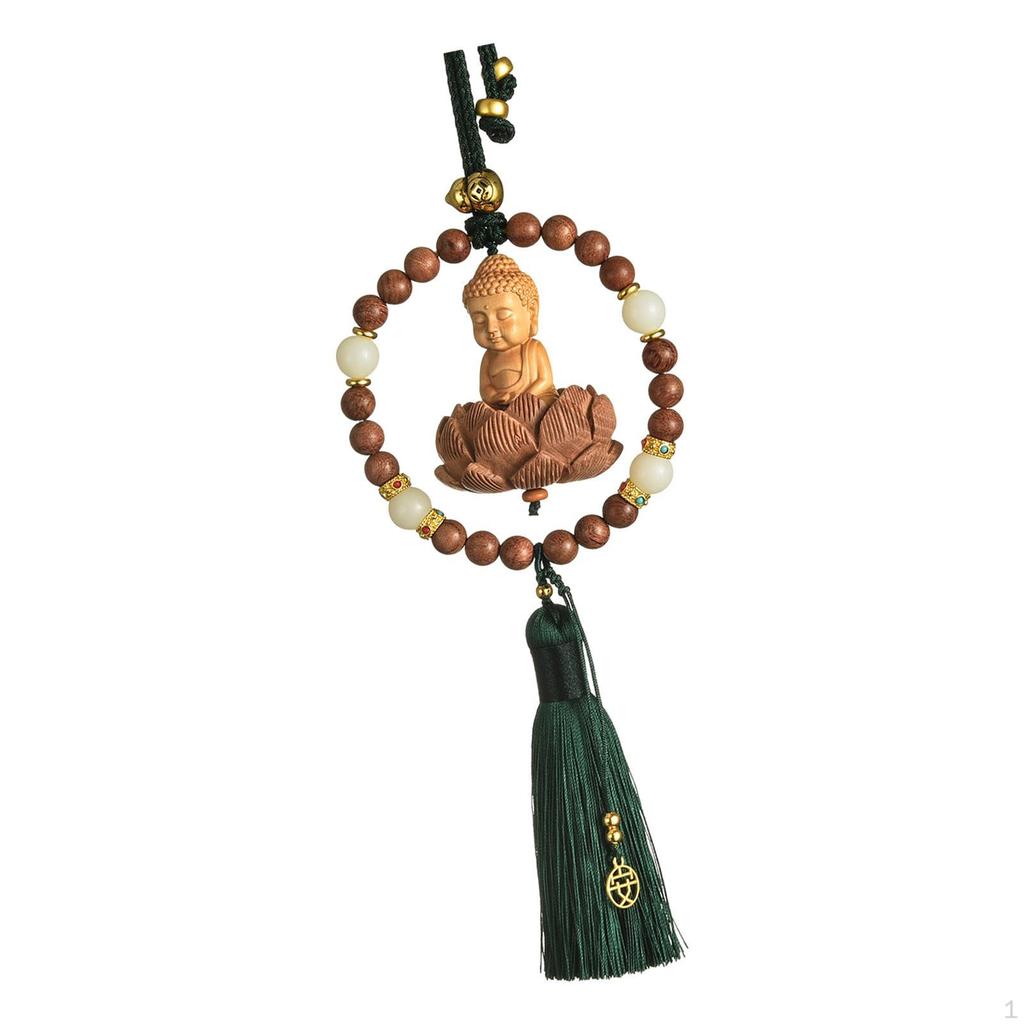 Buddha Car Mirror Charm Hanging Ornament