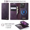 Detachable 2 In 1 Leather Case for iPhone 16 Pro Max 15 Plus 14 13 12 11 Card Slot Stand Magnetic Flip Wallet Phone Cover Coque