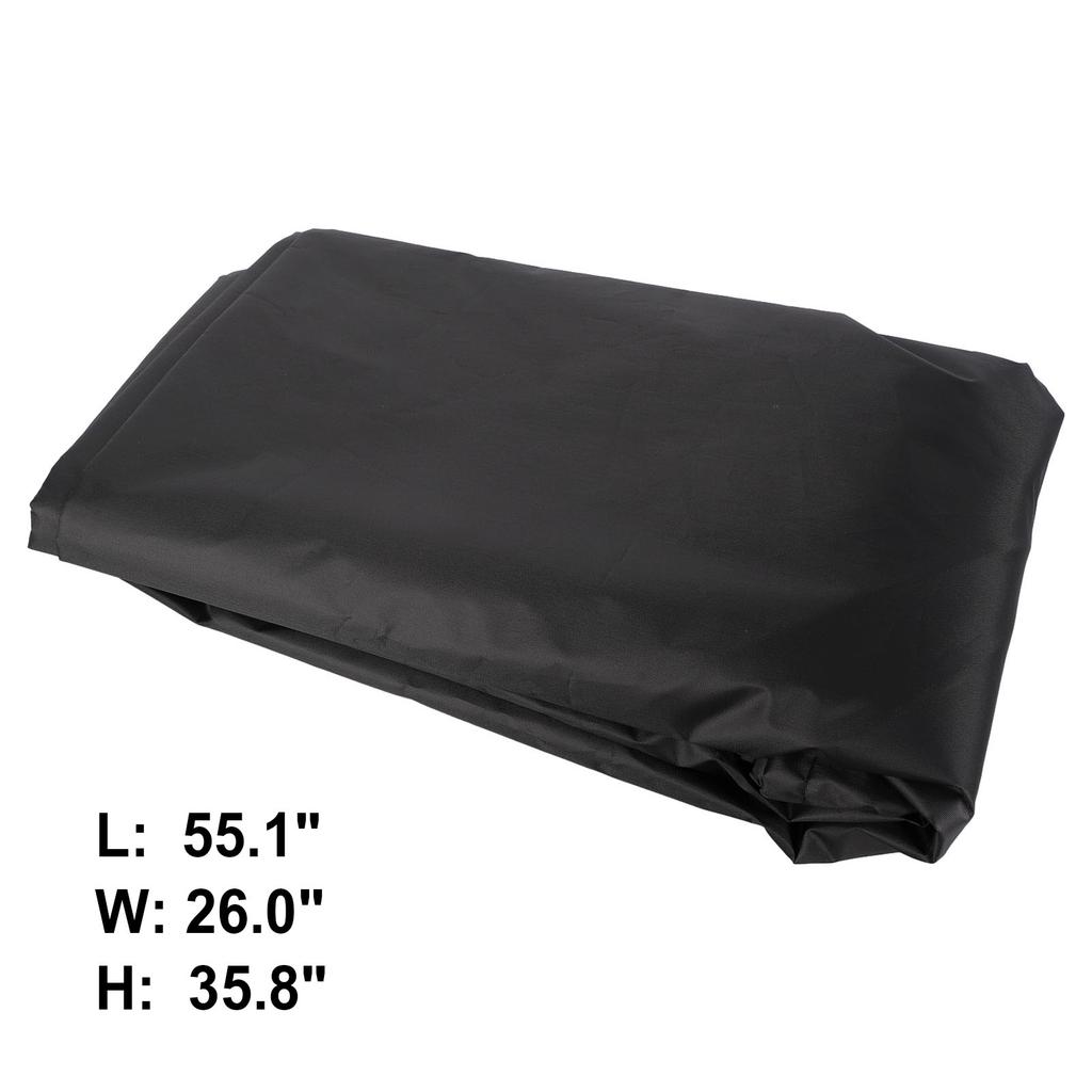 New High Quality Practical Cover For Lawn Mower Heavy Duty Polyester Tractor Cover Waterproof 140X66X91cm For Safely Locking