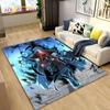 Record of Ragnarok, Cartoon Anime Area Rug,Carpet Rug for Living Room Bedroom Sofa Doormat Decoration,Kids Non-slip Floor Mat