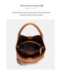 Elegant Women's Versatile Bucket Bag – High-End, Large Capacity, Textured Handbag for Commuting and Practical Use