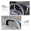 Center Control Dash Board Cover Interior Accessories Fit for Bronco 21+ Black