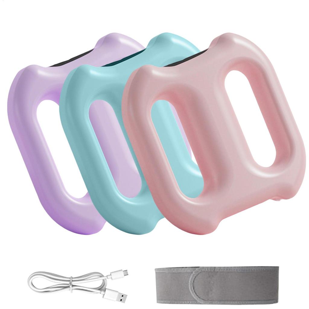 5-Speed Electric Fascia Ring Massager Full Body Slimming Deep Tissue Vibration Massage with Belt for Muscle Relaxation Legs