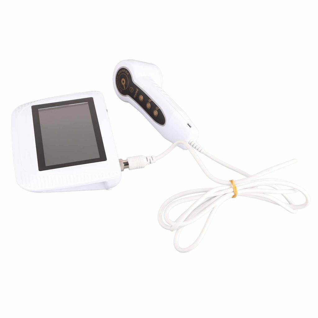 Scalp Moisture Tester 5 Inch Rechargeable Scalp Hair Follicle Oil Moisture Magnifying Detector Analyzer Skin Pigment Tester