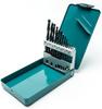 DIN338 Drill Bit Set of 13 with Twist for Metalworking Case, Drill, [Used]