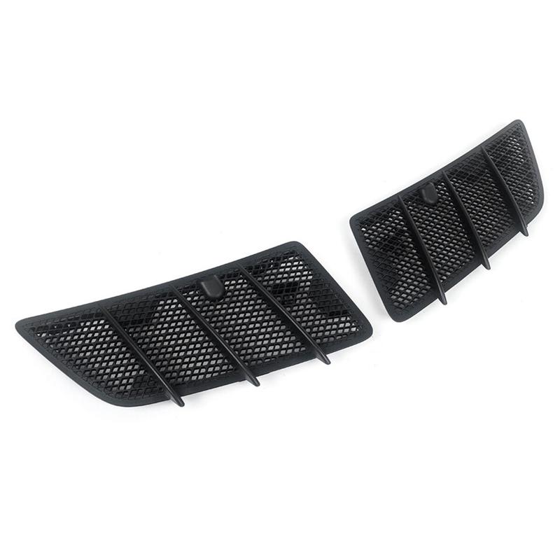 1Pair Hood Air Vent Grille Cover For Mercedes-Benz ML GL-Class W164 2007-2012 ML320 350 ML63AMG GL350 Radiator Vent Grid-A87Q