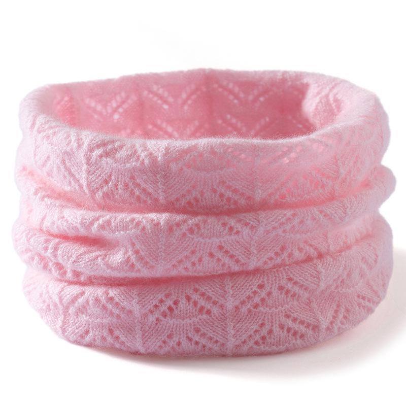 Cashmere Neck Warmer: 100% Pure Cashmere, Hollow Knit, Fashionable Warm Scarf