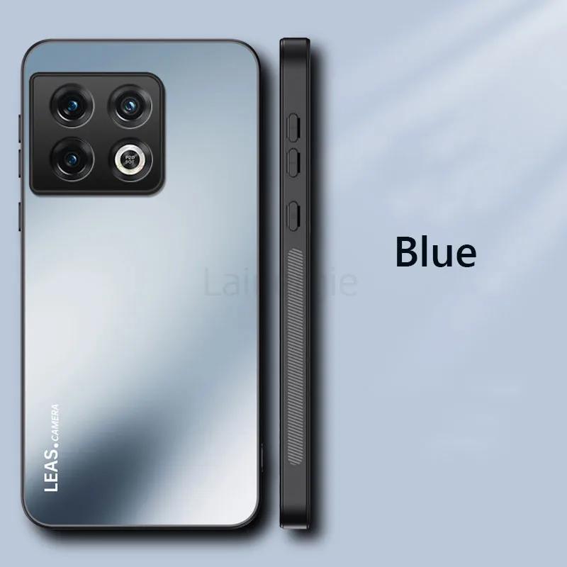 Stoßfest AG Mattes Weiches TPU+PC Mattes Rückseiten Cover Für OnePlus 10 Pro OnePlus10 Pro Handyhülle Hülle