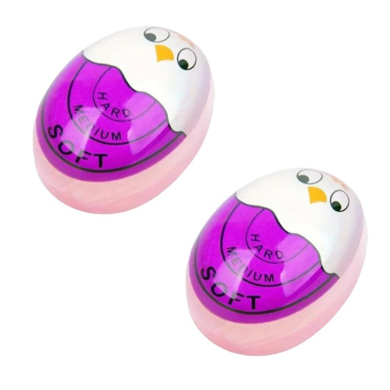 Kitchen Boiled Egg Timer Cartoon Boiled Chick Egg Timer Sensitive Color Change for Hard Soft Boiled Eggs Home Kitchen Tools