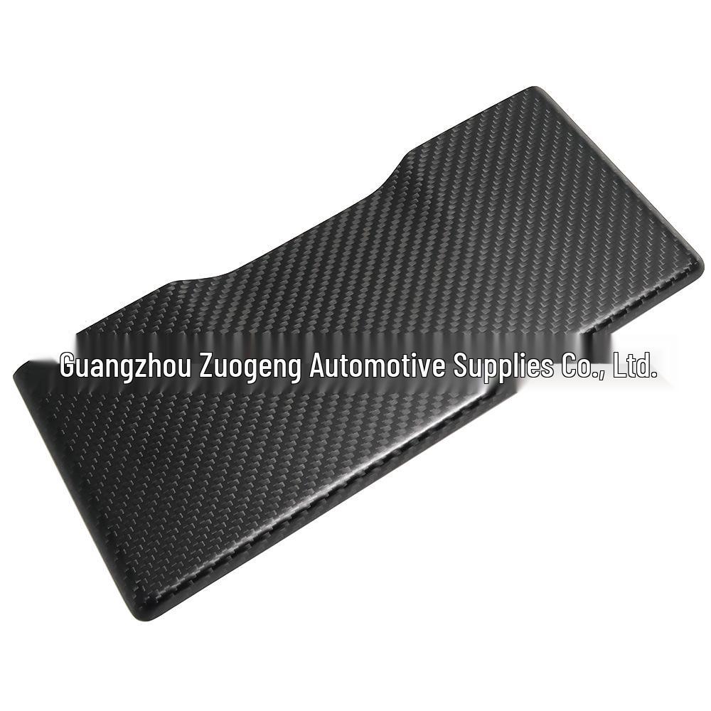 Dodge RAM TRX Carbon Fiber Center Console Cup Holder Cover Accessories