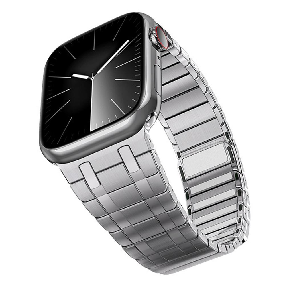 Smartwatch-Armband für Apple Watch Series 10 Ultra 9 8 7 SE 6 5 4 3 2 1 46mm 49mm 45mm 44mm 42mm Magnetisches Edelstahl-Armband