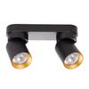 Andy Ceiling Lamp 2Xgu10 Black + Gold