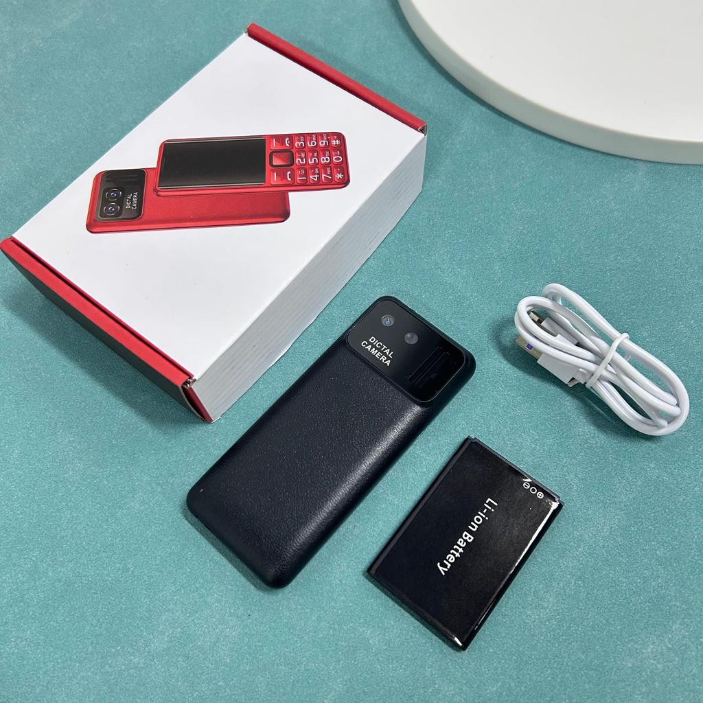 i79(H6) 4G Mini Mobile Phone LTE Button Phone 2.4inches TFT 1500mAh Alarm Music Player Flashlight Dual SIM Feature CellPhone