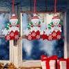 Resin Xmas Tree Hanging Pendants Decorative Christmas Sock Pendant  Christmas