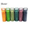 Portable Waterproof Pill Holder Bottle Aluminum Alloy Storage Jar Compact Sealed Size Container Case Emergency Tools