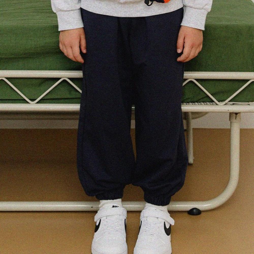 

Оливан Брюки джоггеры с лейблом-точкой темно-синие navy/150