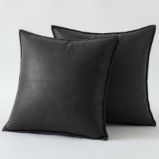 

Однотонный ПУ кожа Вставка Однотонный Матовый Водонепроницаемая Технологичная Ткань Кожаная Подушка Подушка Спинка Наволочка 45 * 45cm without core