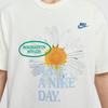 Nike Sportswear Essentials American Vintage Daisy Pattern Crew Neck Comfortable Casual Short Sleeve T-Shirt Men T-Shirt White HJ3955133