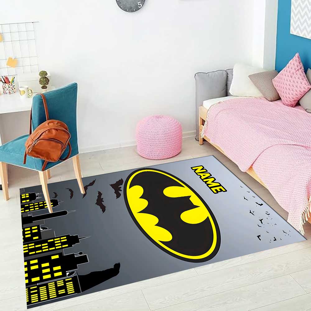 Warner Bros. Film (22) Personalizza il tuo tappeto con nome, cuscino per sedia da ufficio, regalo per camera da letto, soggiorno di casa.