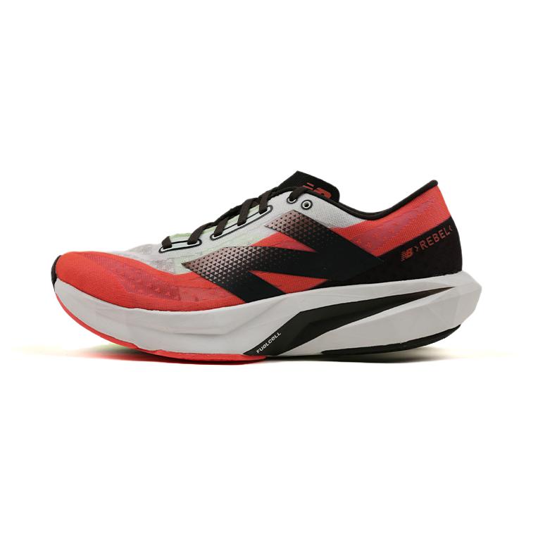 New Balance Fuelcell Rebel V4 Comfortable Soft Low-Top Running Shoes Women sneaker Red Black White WFCXEP4