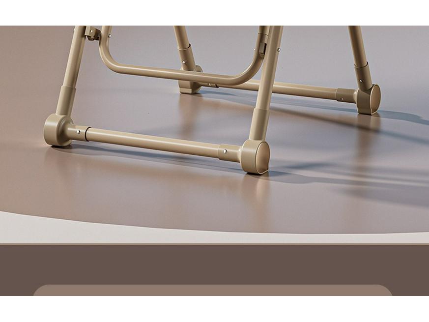 Multifunctional Baby High Chair: 2-in-1 Foldable Dining and Rocking Chair, Adjustable for Sitting and Lying, No Installation Needed.