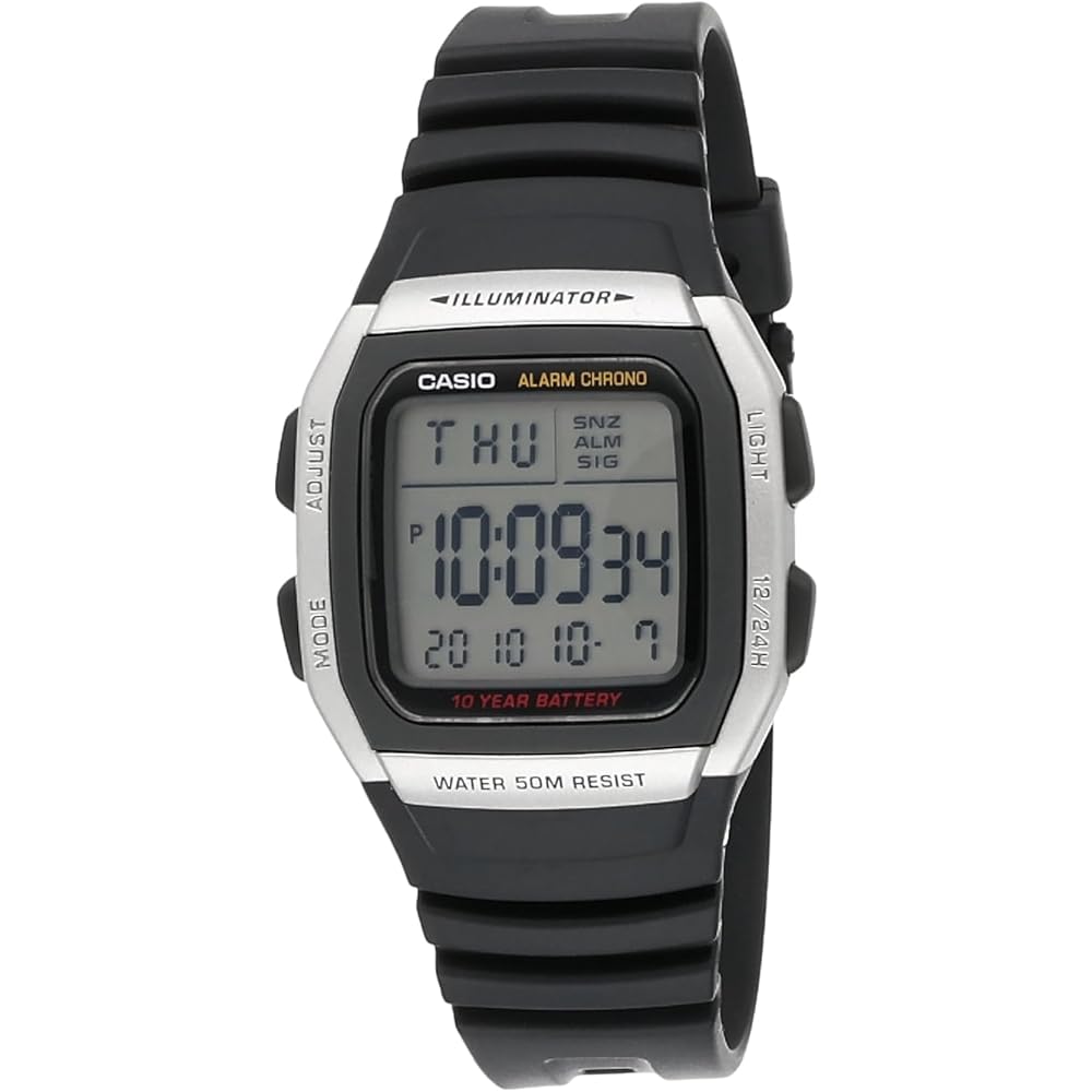 Casio W-96H-1A Digital Watch Men s Imported Model Waterproof Black