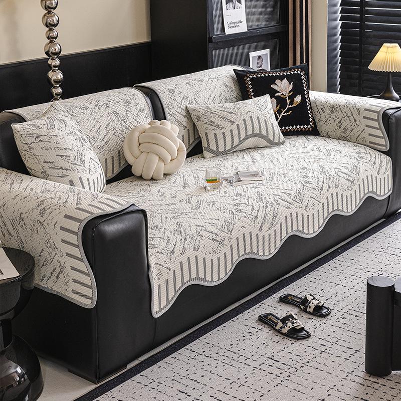 Universal Anti-Scratch Jacquard Velvet Stretch Sofa Cover