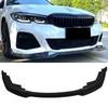 3PCS Front Bumper Lip Diffuser Kit MP   for 3 Series  0  1 M Pack Pre‑facelift 2019 to 2022