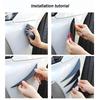 6 Stück Universal Frontstoßstangenlippe Dekoration Diffusor Splitter Finnen Karosserie Spoiler Canards Valance Kinn Auto Tuning Canard