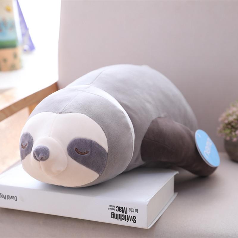 65-100CM Soft Simulation New Cute Stuffed Sloth Toy Plush Sloths Soft Toy Animals Plushie Doll Pillow for Kids Birthday Gift