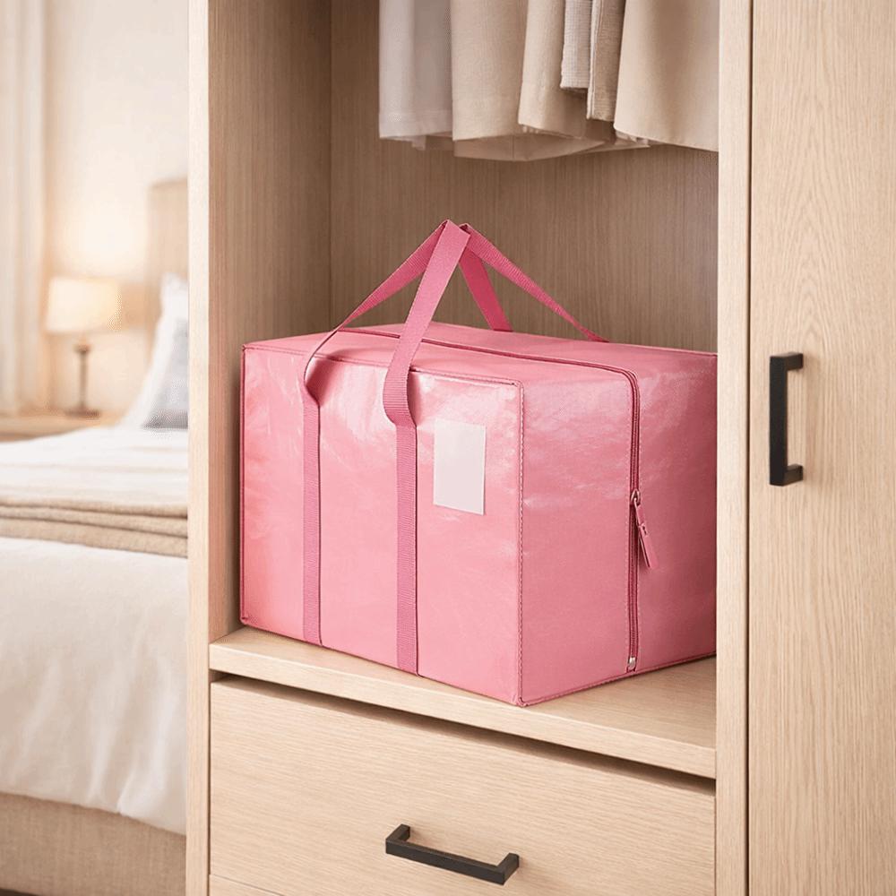 Reinforced Handles Moving Package Bag Extra Large Waterproof Clothes Quilt Storage Bag Dust-proof Folding Luggage Packing Bag