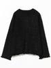 B:MING LIFE STORE by BEAMS Women's L/S Knit Tweed Knit Jacket (S-M) Black